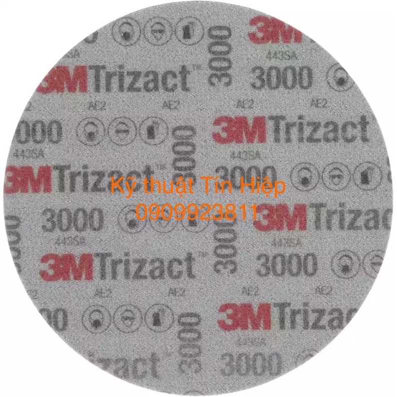 Combo 5 tờ/ 3 tờ/ 2 tờ Giấy nhám đánh bóng siêu mịn 3M Trizact P3000