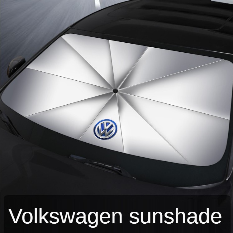 Tấm Che Nắng Cách Nhiệt Gắn Phía Trước Kính Xe Hơi Volkswagen Polo/Jetta/ Vento/ Beetle/Golf Mk6/Golf/Passat/Polo Sedan/CC/Scirocco/Mk7/Tiguan