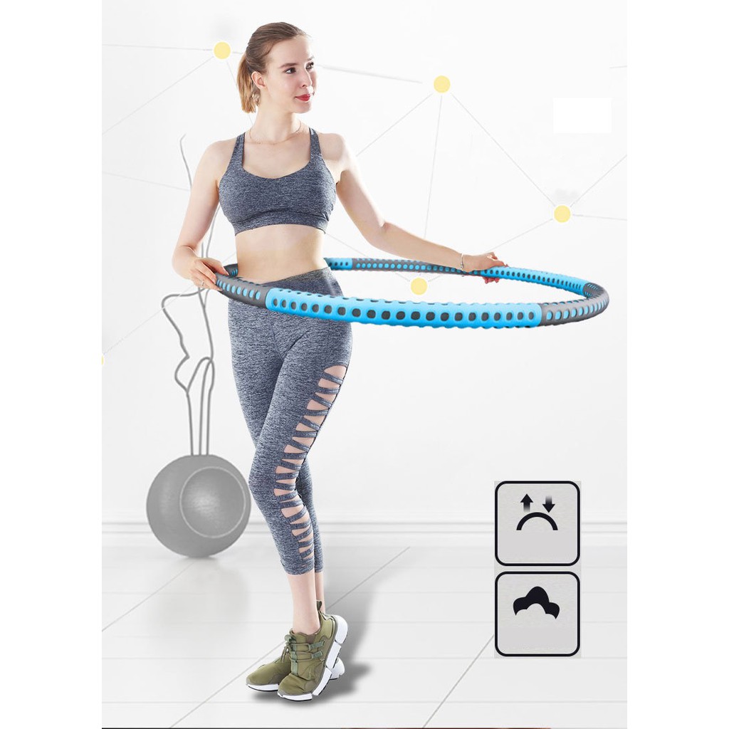 Vòng lắc eo ống thép tháo lắp Hula Hoop DK-501