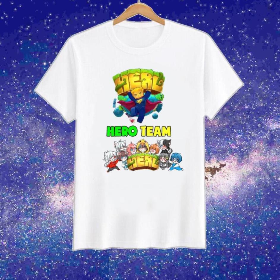Áo hero team (tặng 1 huy hiệu hero team)