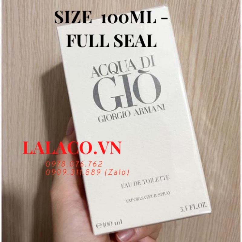 Nước hoa nam Giorgio Armani Acqua Di Gio - gio trắng