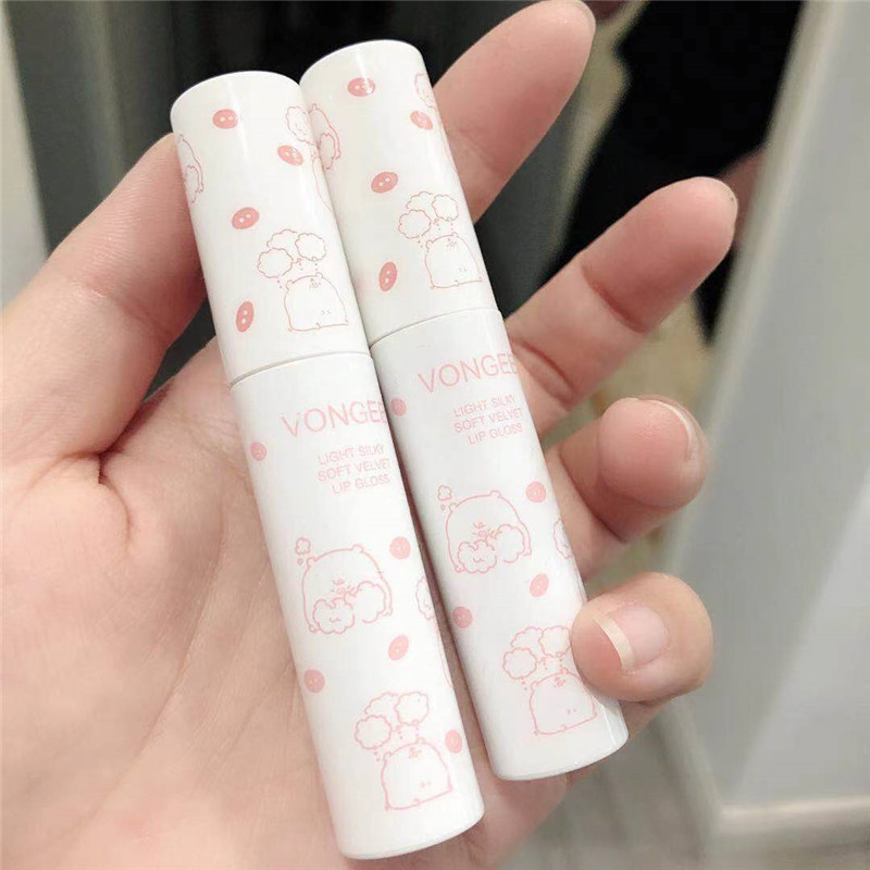 [Hàng mới về] Son kem Vongee màu mịn chống thấm nước xinh xắn hợp thời trang | BigBuy360 - bigbuy360.vn