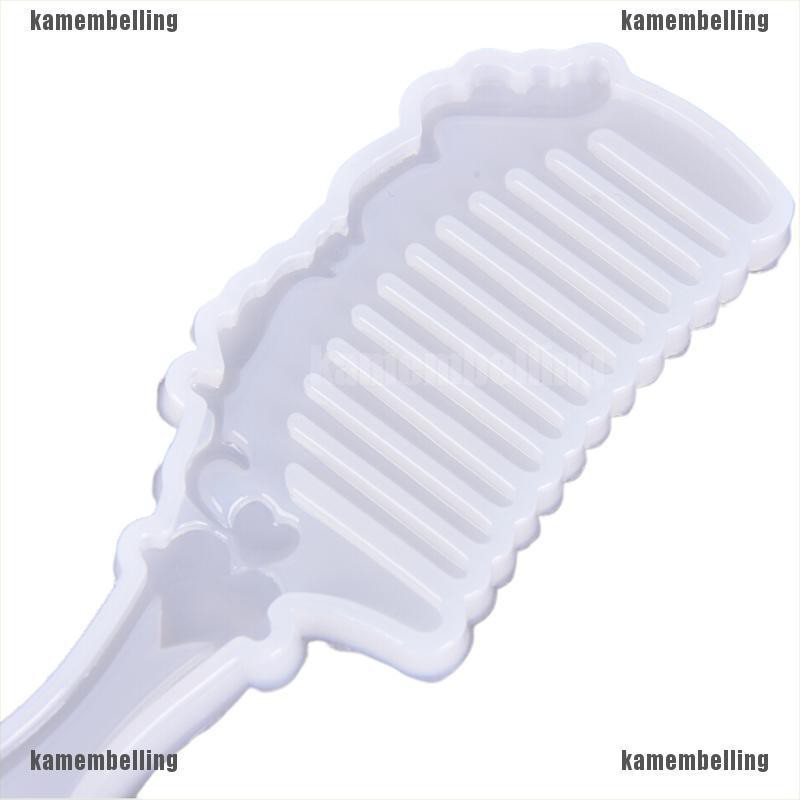 Khuôn Silicon Làm Lược / Lược Tráng Gương Thời Trang DIY
