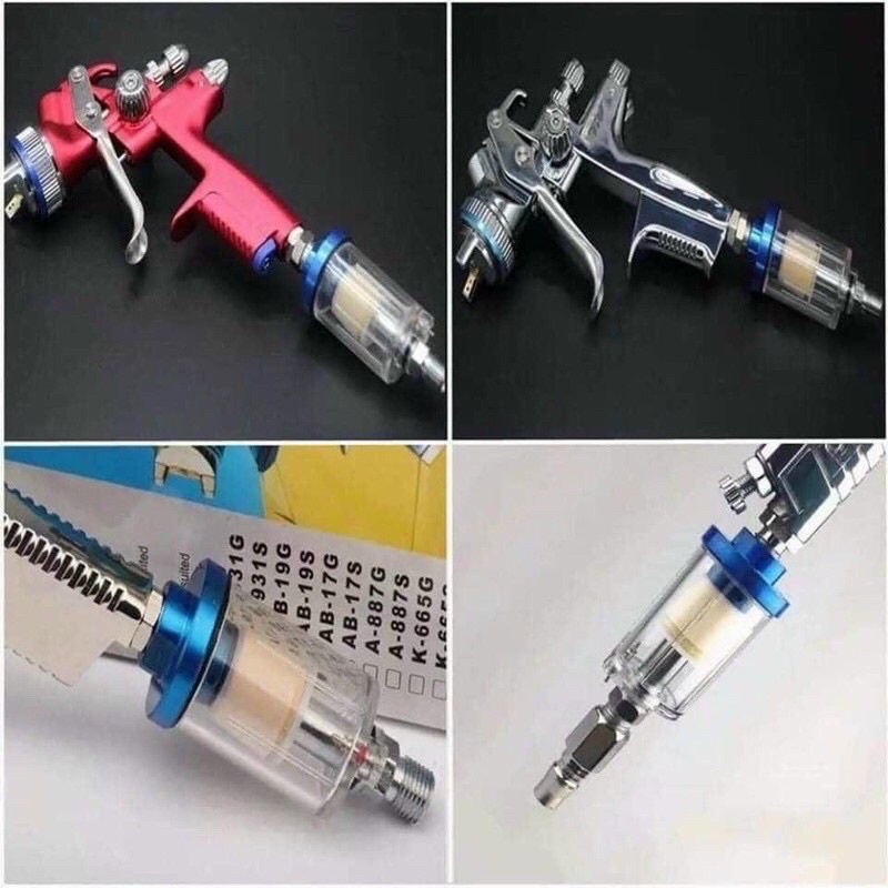 Lọc nước mini dùng cho súng phun sơn khí nén cao cấp