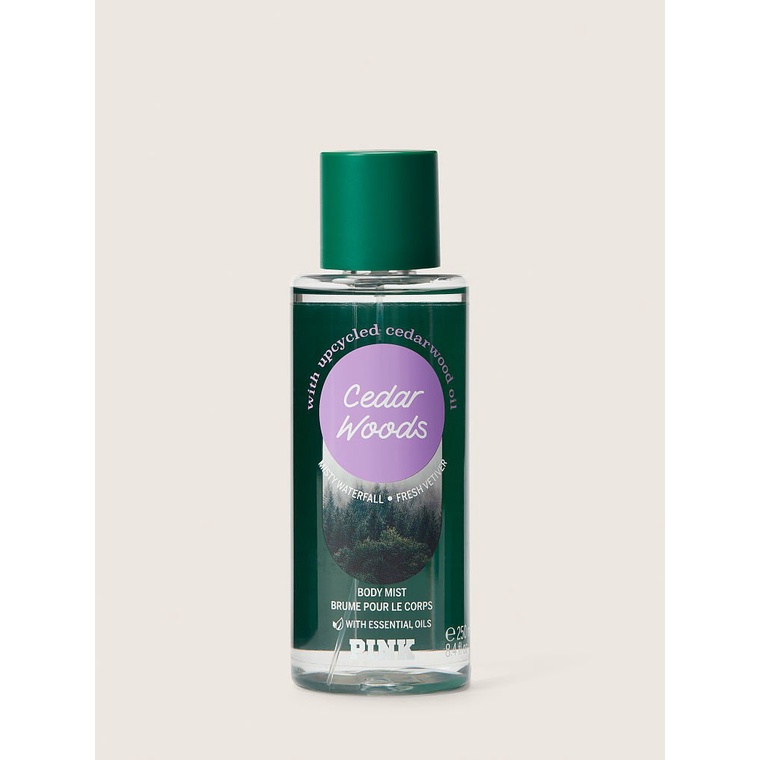 Xịt Thơm Lưu Hương Toàn Thân Victoria's Secret PINK - Vanilla Clouds Orange Meadow Cedar Woods
