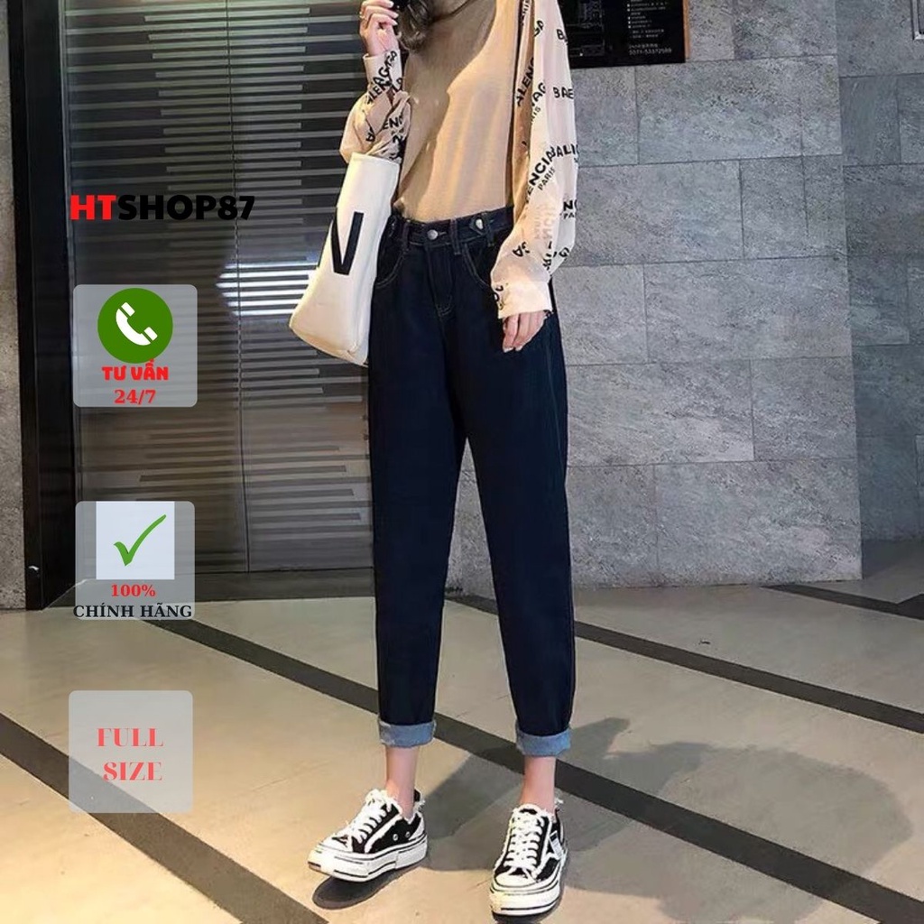 Quần bò jean nữ Unisex mẫu mới nhất 2022 HTJean | BigBuy360 - bigbuy360.vn