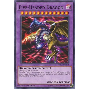 Thẻ bài Yugioh - TCG - Five-Headed Dragon / MIL1-EN012 '