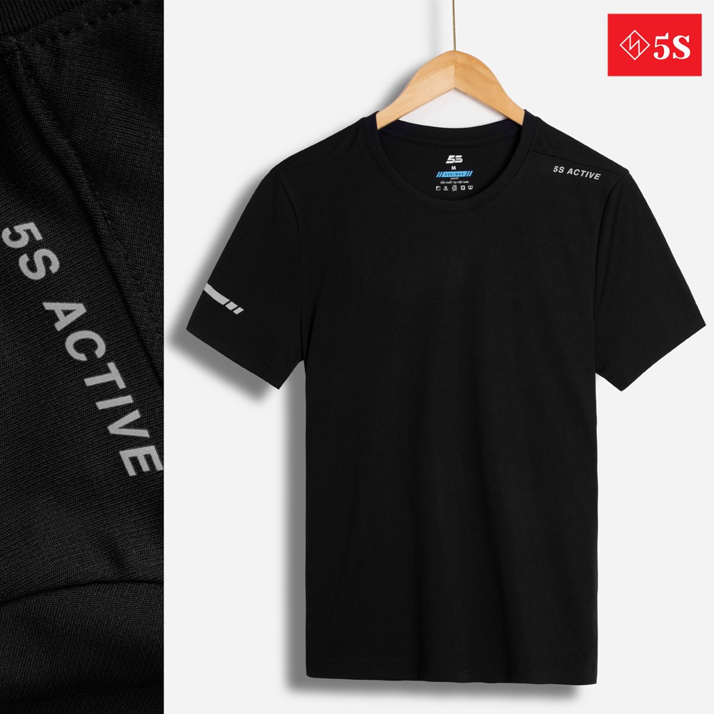 Áo Phông Nam Tay Ngắn 5S (5 Màu), Chất Liệu 100% Coolmax Mềm Mại, Thấm Hút Nhanh Chóng, Siêu Mát (TSO21050) | BigBuy360 - bigbuy360.vn