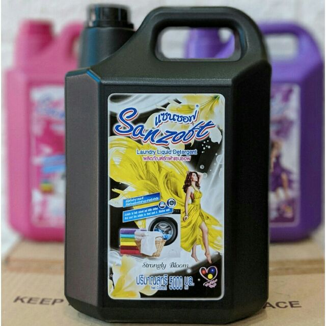 Nước giặt, xả thái lan, sanzoft 6 in 1