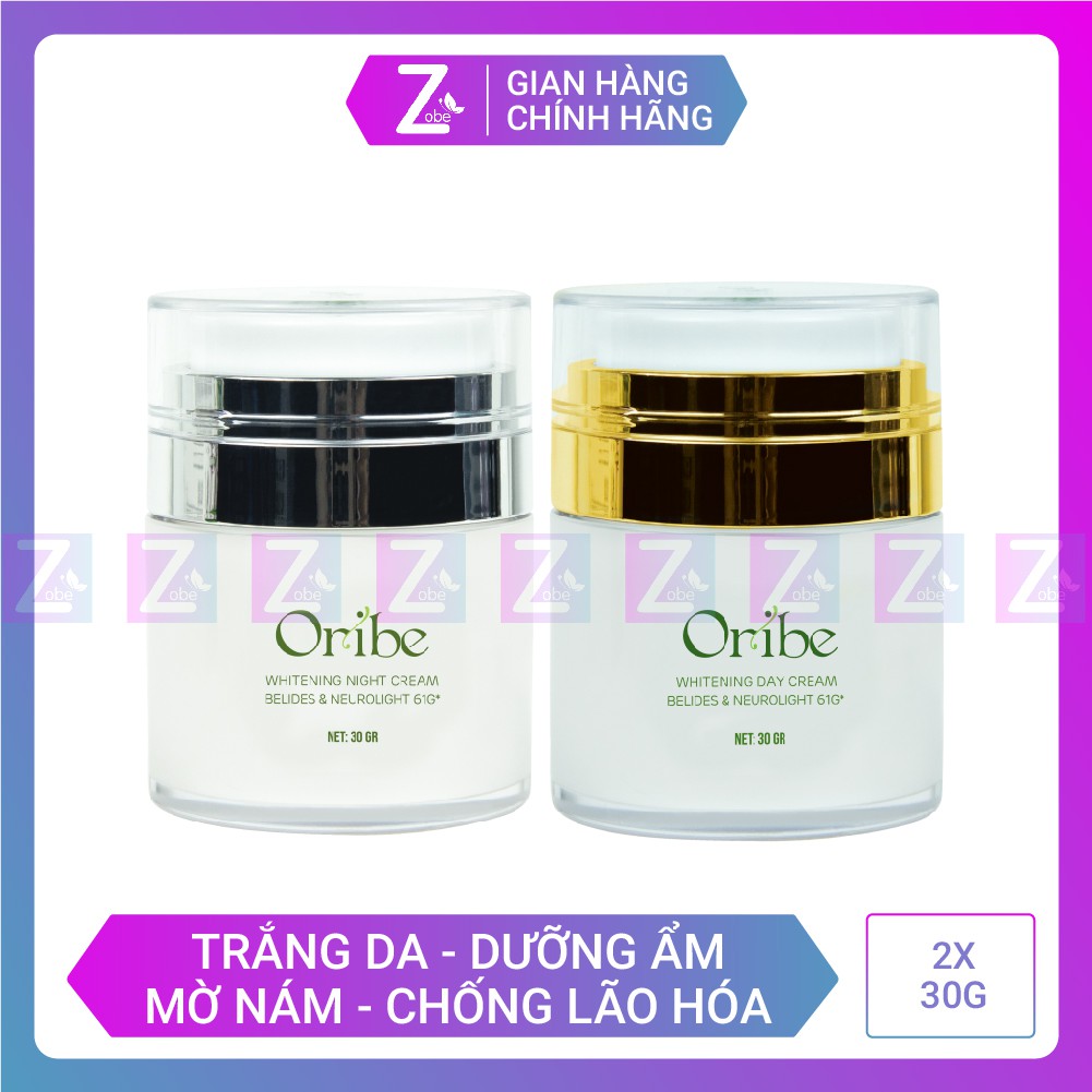 Combo Dưỡng Trắng Da Ngày Và Đêm Oribe