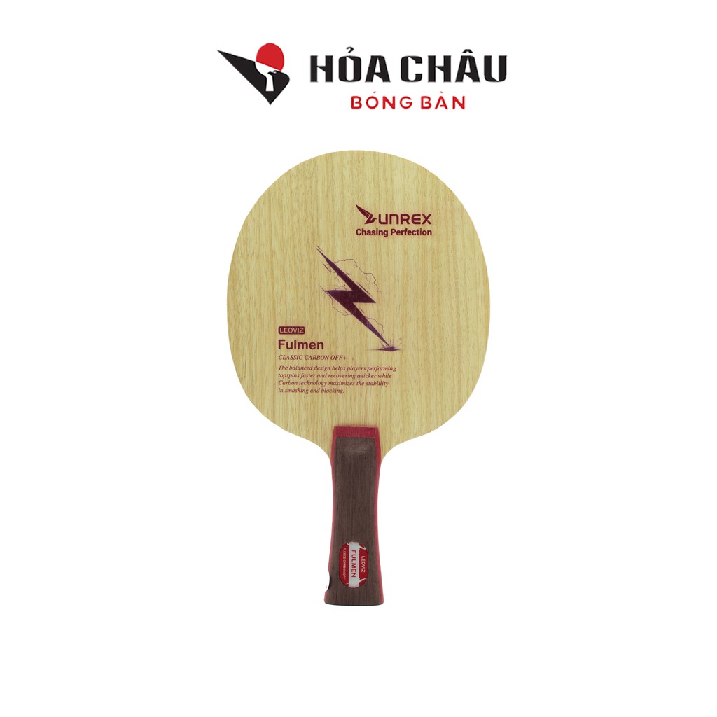 Cốt vợt bóng bàn cao cấp UNREX Fulmen chất liệu gỗ Limba
