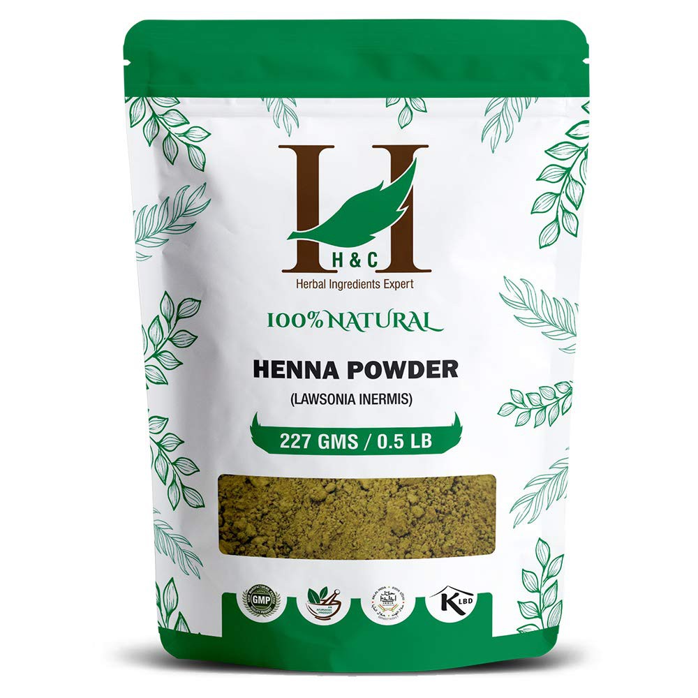 Bột HENNA ẤN ĐỘ Nguyên chất (Henna Powder) - Bột HENNA (Lá Móng) thảo dược phủ bạc & nhuộm thời trang