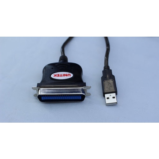 Cáp chuyển đổi USB sang LPT Unitek Y-120 Hàng Chính Hãng