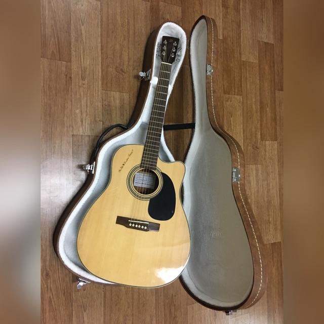 Bao hộp da guitar lót lông chống sốc, chống va đập chất lượng