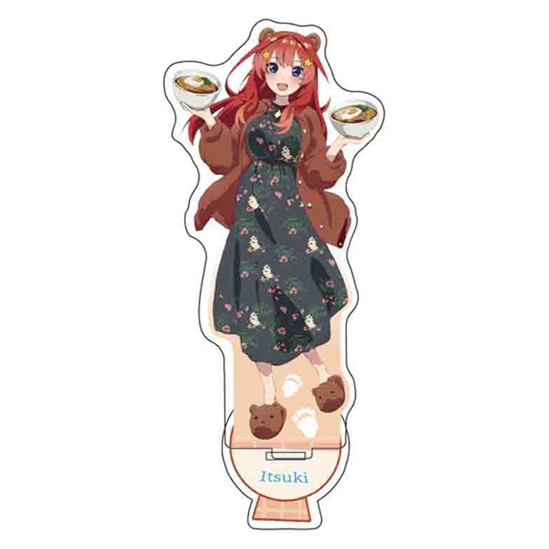Mô hình acrylic thiết kế nhân vật anime Quintuplets trang trí làm quà tặng
