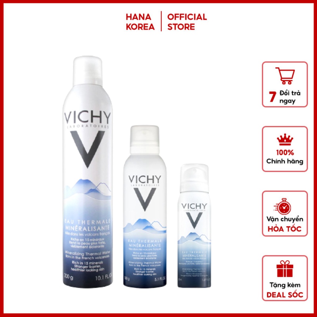 Xịt Khoáng Dưỡng Da Vichy Eau Thermale Spa Water 300ml