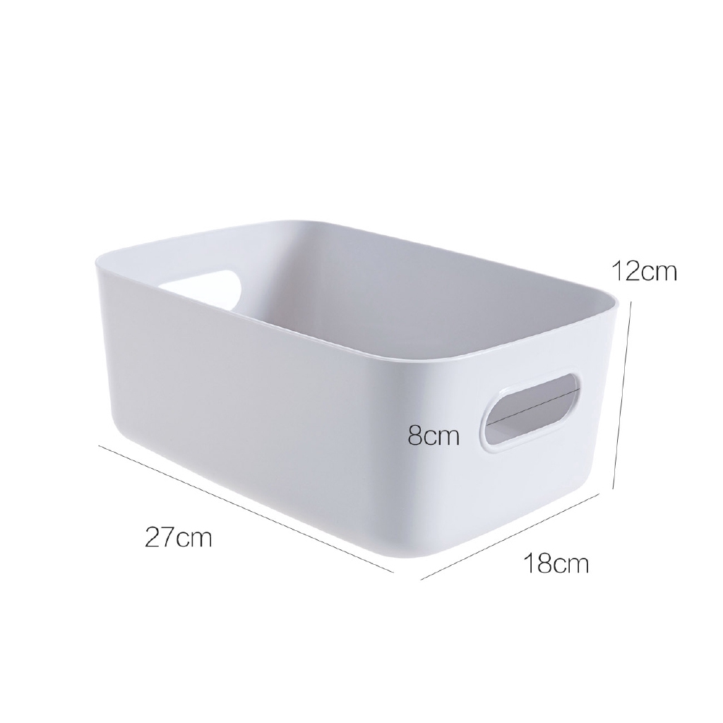 Hộp đựng đồ trang điểm JUJIAJIA để bàn làm từ nhựa tiện dụng