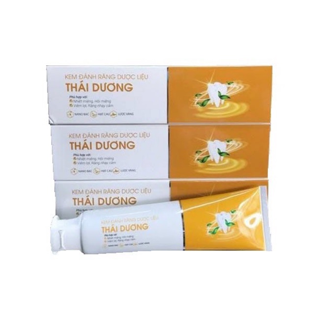 KEM ĐÁNH RĂNG DƯỢC LIỆU THÁI DƯƠNG - TUÝP 100g