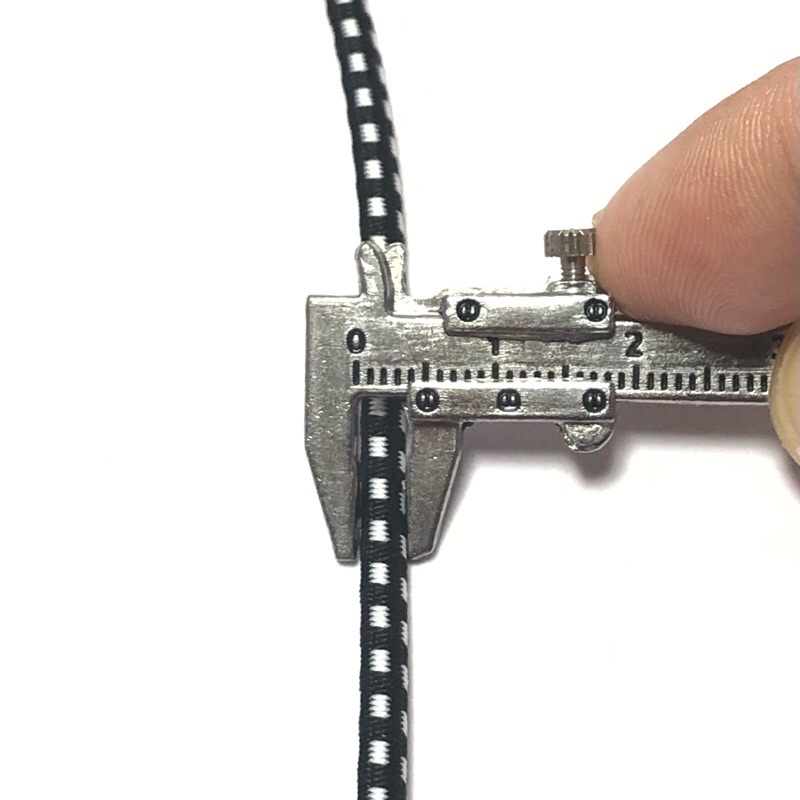 4 sợi 65cm - dây dù thun 3,5mm co giản 100% hàng xuất khẩu đẹp, chắc chắn dùng trong thời trang, dây giày, treo balo