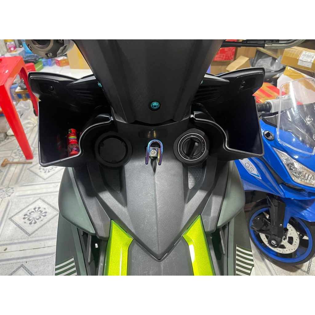 Hộc đựng đồ 2 bên dành cho xe máy exciter 150 các đời  phụ tùng xe Trâm Hoàng