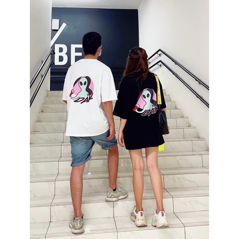 Áo Thun Nam Nữ Unisex BOO Oversize, Cotton Cao Cấp In Hình OOB DAK | BigBuy360 - bigbuy360.vn