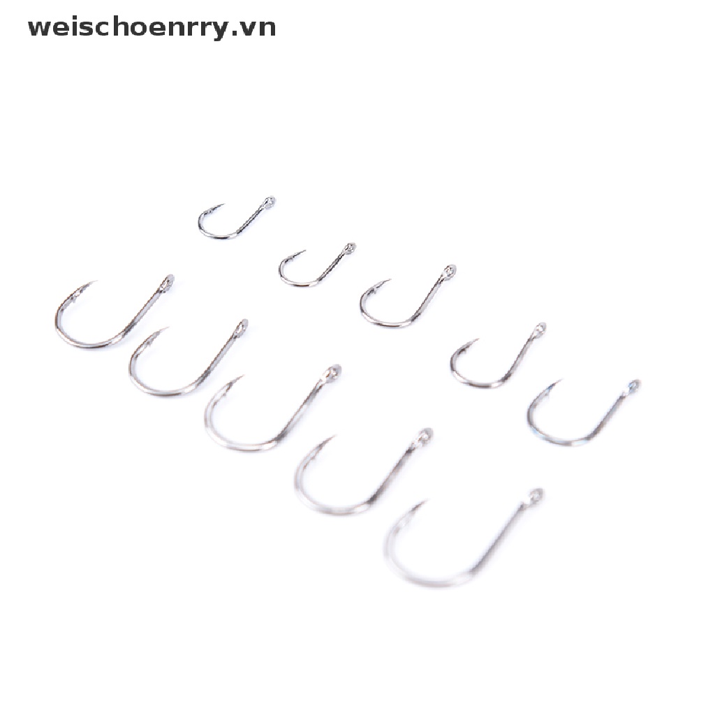 Set 100 Móc Câu Cá Bằng Thép Không Gỉ Tiện Dụng Vn