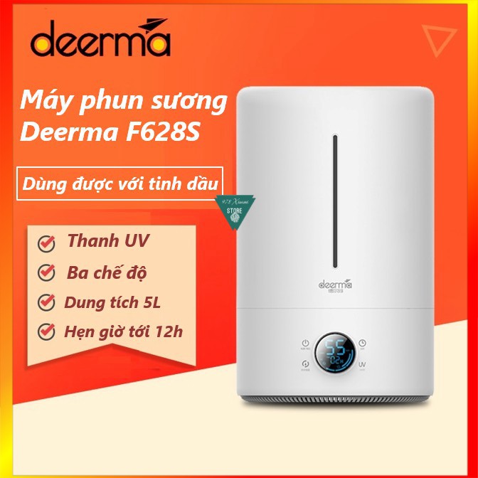 [Mã ELHA22 giảm 5% đơn 300K] Máy phun sương tạo ẩm Xiaomi Deerma F628S - Máy tạo độ ẩm Xiaomi Deerma F800 - Mr Xiaomi