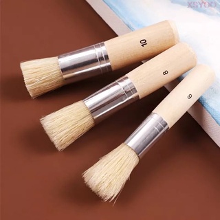 [DA ĐEN] Bộ 3 Cọ Stencil Mont Marte