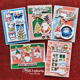 [50 MẪU] Thiệp Giáng sinh handmade 🎄Thiệp Noel - Christmas Cards