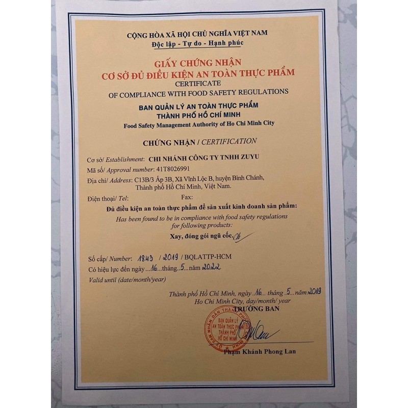 Viên Mầm TV1 Zuyu