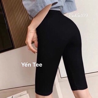 ( Chất Siêu Co dãn ) Quần legging đùi Chất đẹp