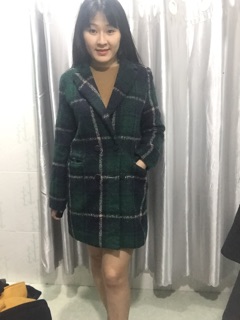 Áo khoác dạ Hàn Quốc secondhand