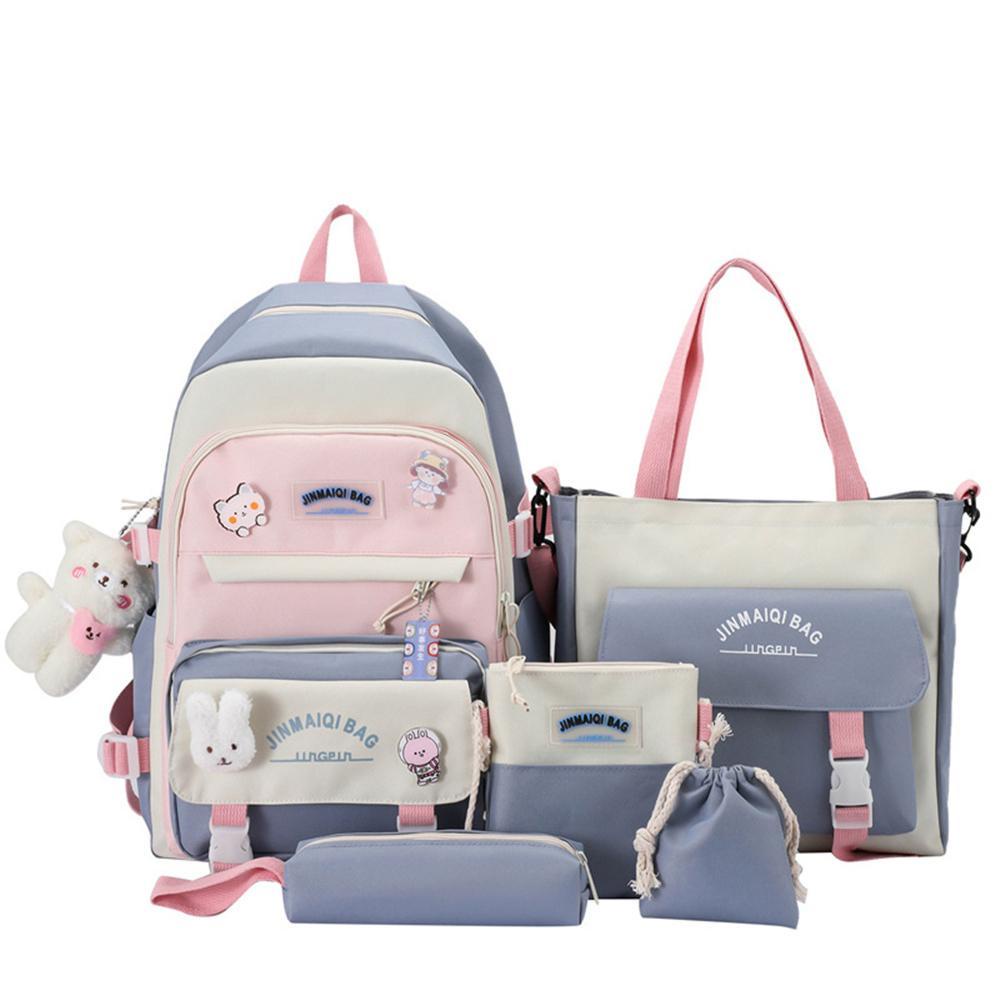 BSUNS Set Balo + Túi Xách + Ví Cầm Tay Dễ Thương Cho Học Sinh