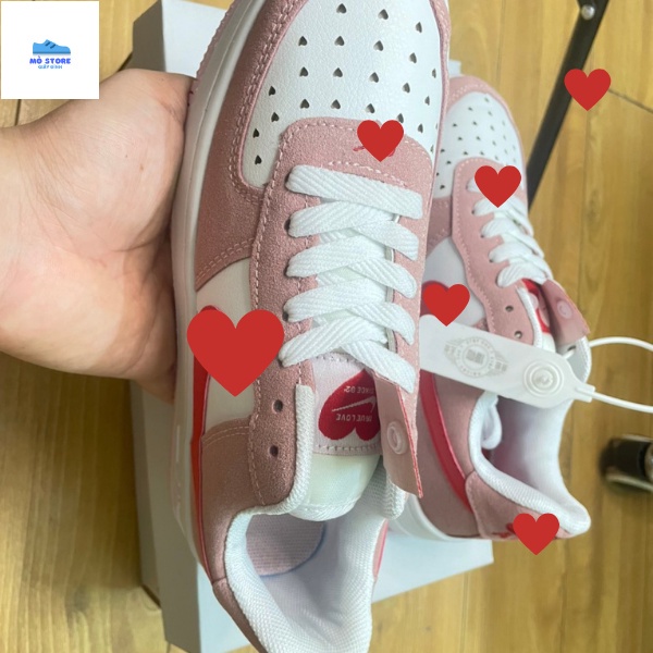 Giày AF1 hồng ,air force 1 Hàng Siêu Cấp quảng châu full box bill tất