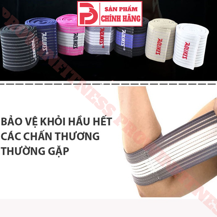 Băng quấn cổ chân cổ tay bắp chân cố định Aolikes chống chấn thương khi chơi thể thao tập Gym 70 cm