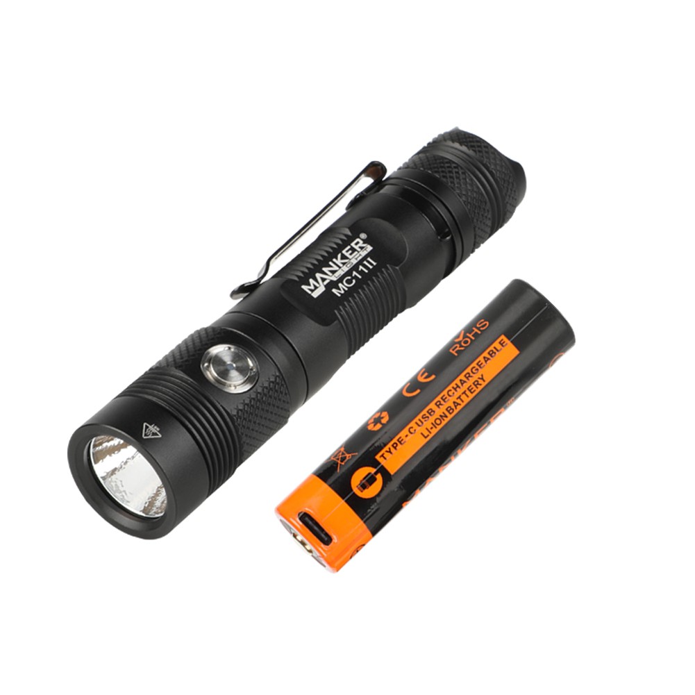 Đèn pin siêu sáng cao cấp MANKER MC11II