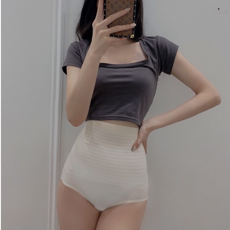 Quần Lót Nâng Mông Siêu Mỏng Lưng Cao Thoáng Khí Tạo Cảm Giác Thoải Mái Gen nịt bụng tàng hình giảm mỡ bụng nâng mong siêu mỏng mát