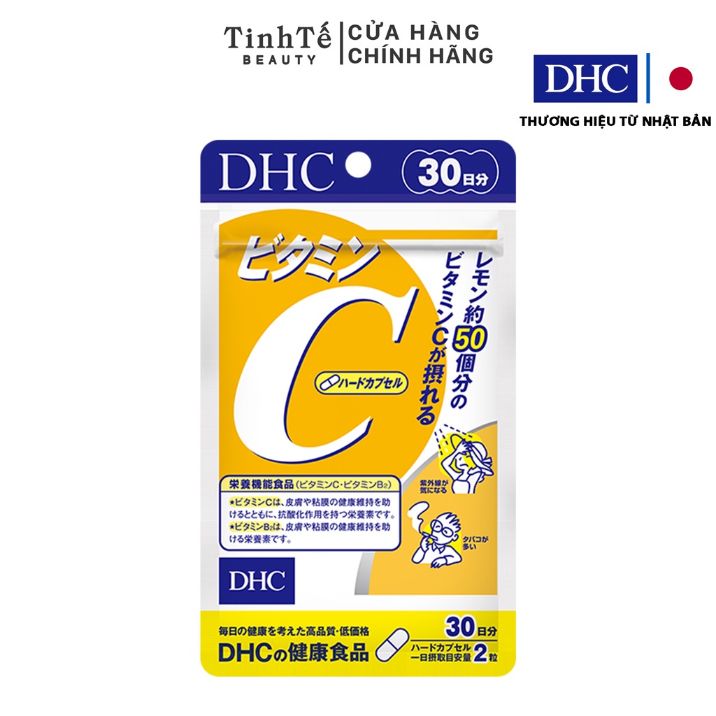 [Quà tặng không bán] Viên uống DHC Bổ sung Vitamin C Nhật Bản 60/40 viên