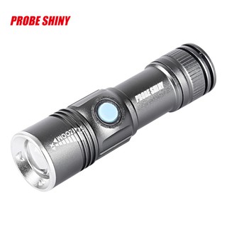 ✪Gustavoo✪ Adjustable LED Zoom 3000LM MINI USB Rechargeable Flashlight Torch Portable