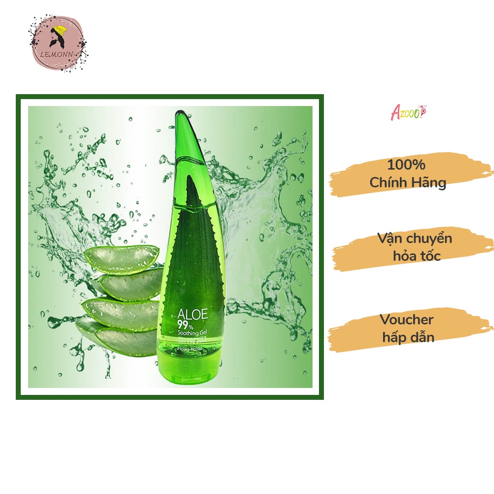 Gel lô hội gel nha đam dưỡng thể cấp ẩm holika nuôi dưỡng da mềm mịn,set gel lô hội holika