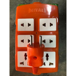 Combo ổ 6 chịu tải 6000w,phích cắm chịu tải 3000w