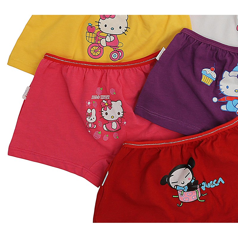 Quần chip vải cotton cao cấp cho bé gái ( từ 8 - 24 kg ) VEMZKIDS