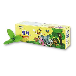Kem đánh răng trẻ em Hàn Quốc Bambi