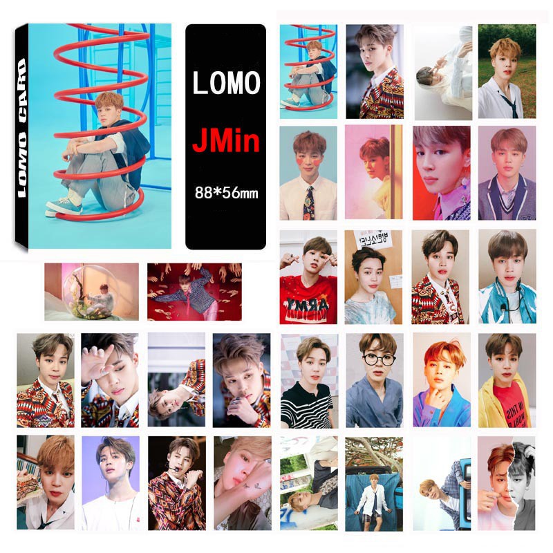 Hộp ảnh Lomo card BTS 5x8 Love Yourself: Answer Jin album ảnh idol thần tượng Hàn Quốc