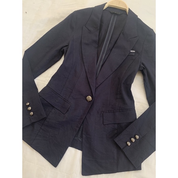 Áo khoác vest/blazer B630 1 lớp 2hand Hàn si tuyển ảnh thật