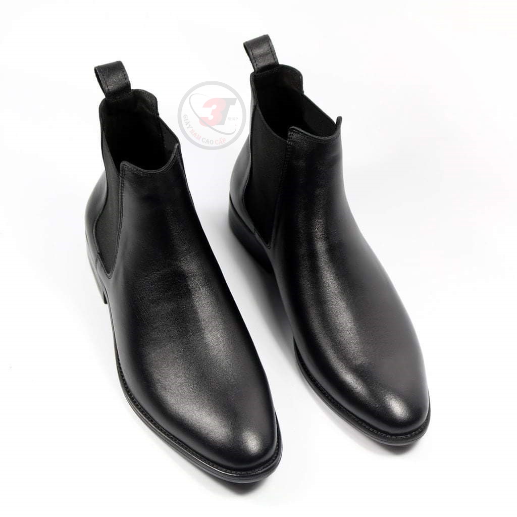 Chelsea Boots Classic, giày bốt nam , Đế cao su mềm , Siêu Nhẹ , Đế Cao , Mẫu Thời Trang