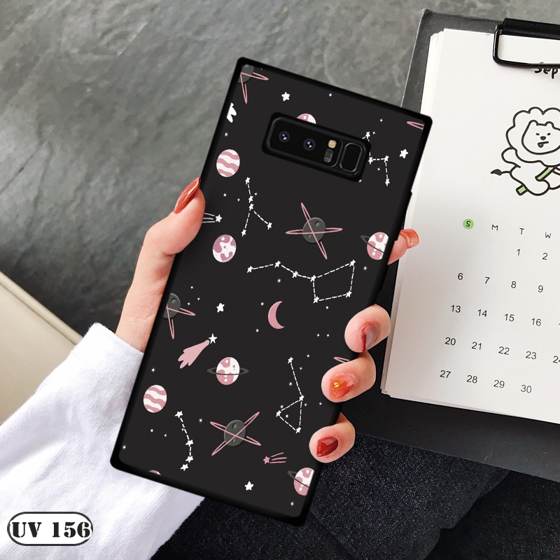 Ốp lưng nhám Samsung Galaxy Note 8 - in hình