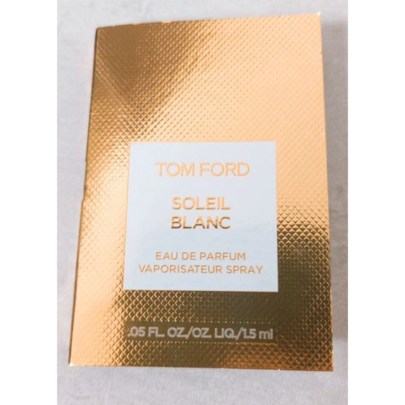 Vial nước hoa Tom Ford Eau De Soleil Blanc