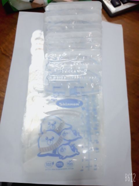 Túi trữ sữa Shinmom 50 miếng 350ml  - 250ml