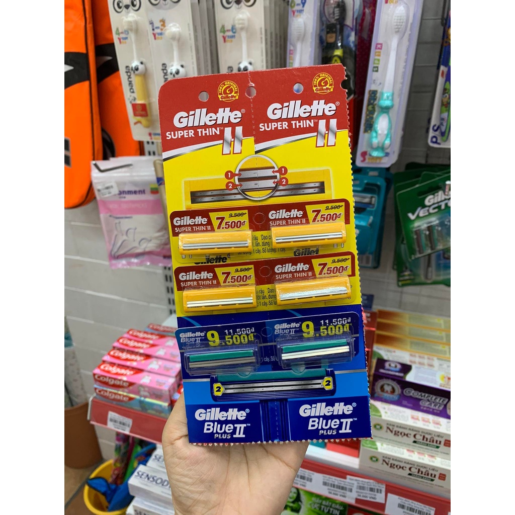 Dao cạo râu Gillette Super dùng 1 lần